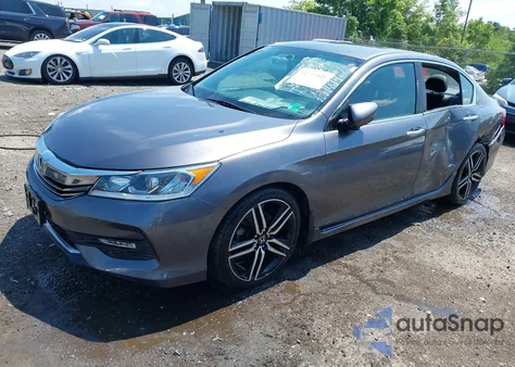 2016 Honda Accord Sport из США, поврежденный, VIN 1HGCR2F57GA070330